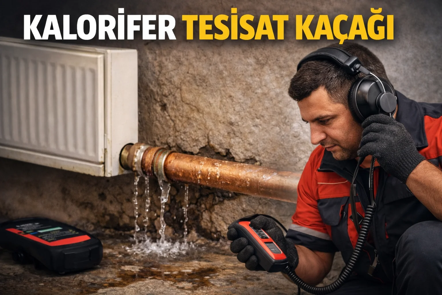 Kalorifer Tesisat Kaçağı Tespiti