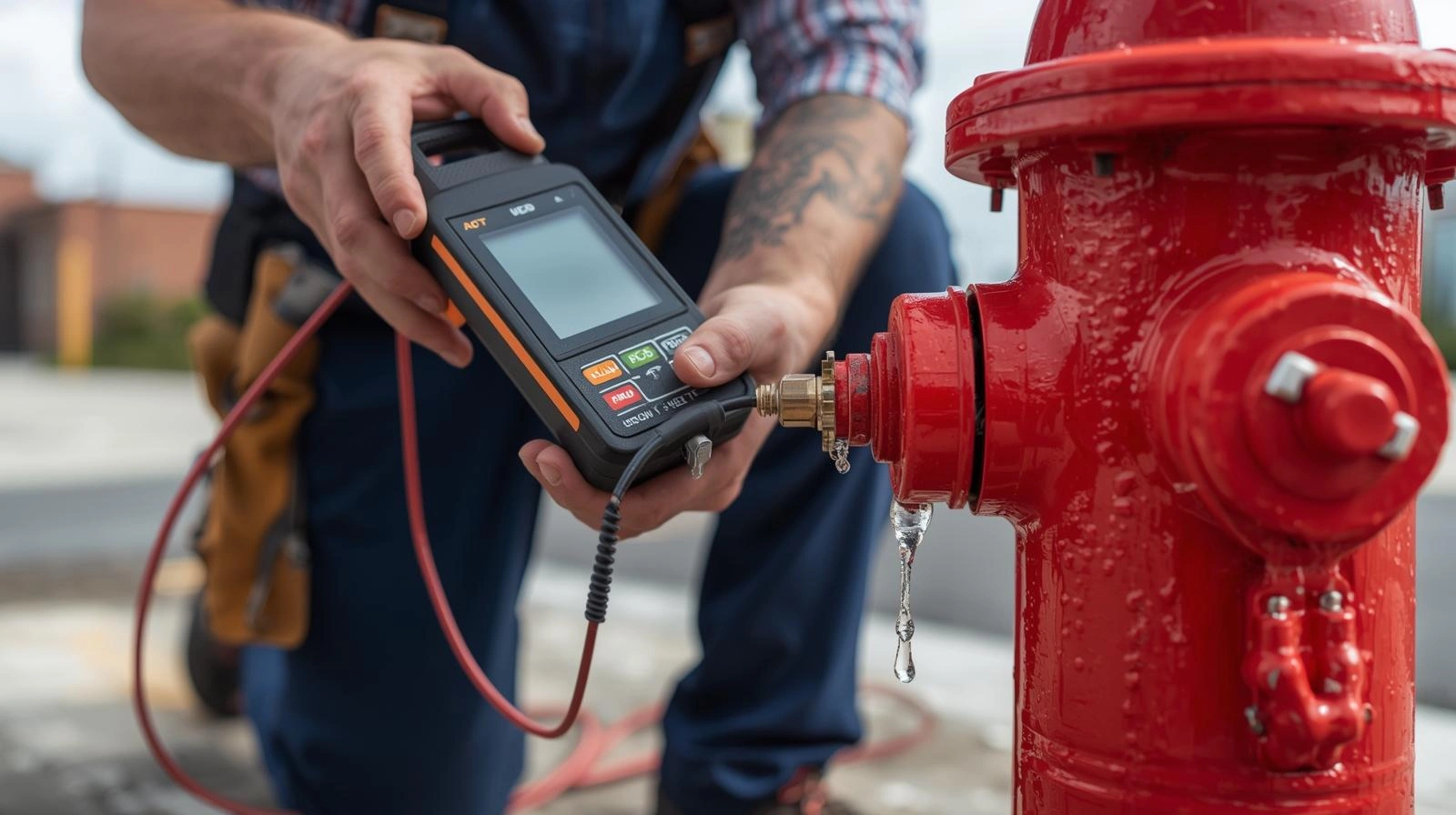 Yangın Hidrant Kaçağı Tespiti